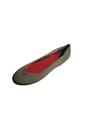 Rothys Classic Gray Flats Eco-Friendly Knit Upper - Size 8.5 - NWOB